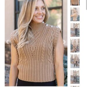 VERONICA BEARD HOLTON SWEATER VEST